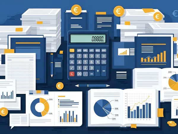 Ilustracija knjigovodstvenih usluga